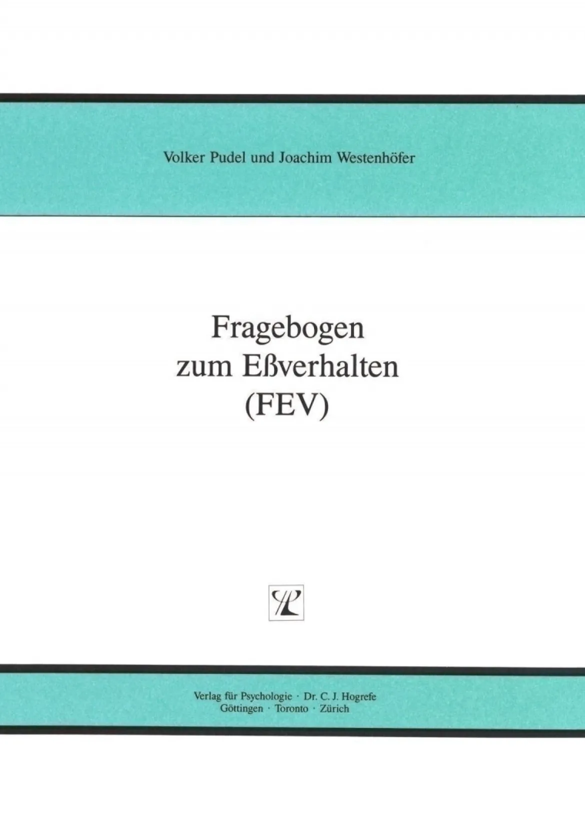 FEV Fragebogen zum Eßverhalten, komplett