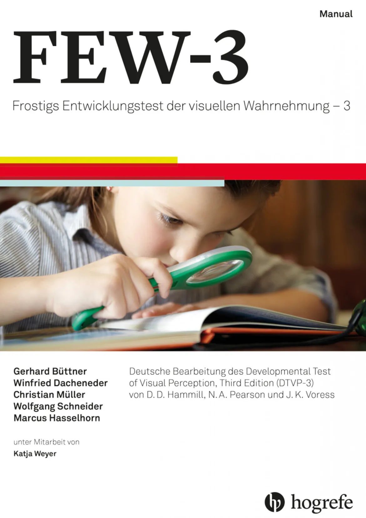 FEW-3 komplett Frostigs Entwicklungstest der visuellen Wahrnehmung