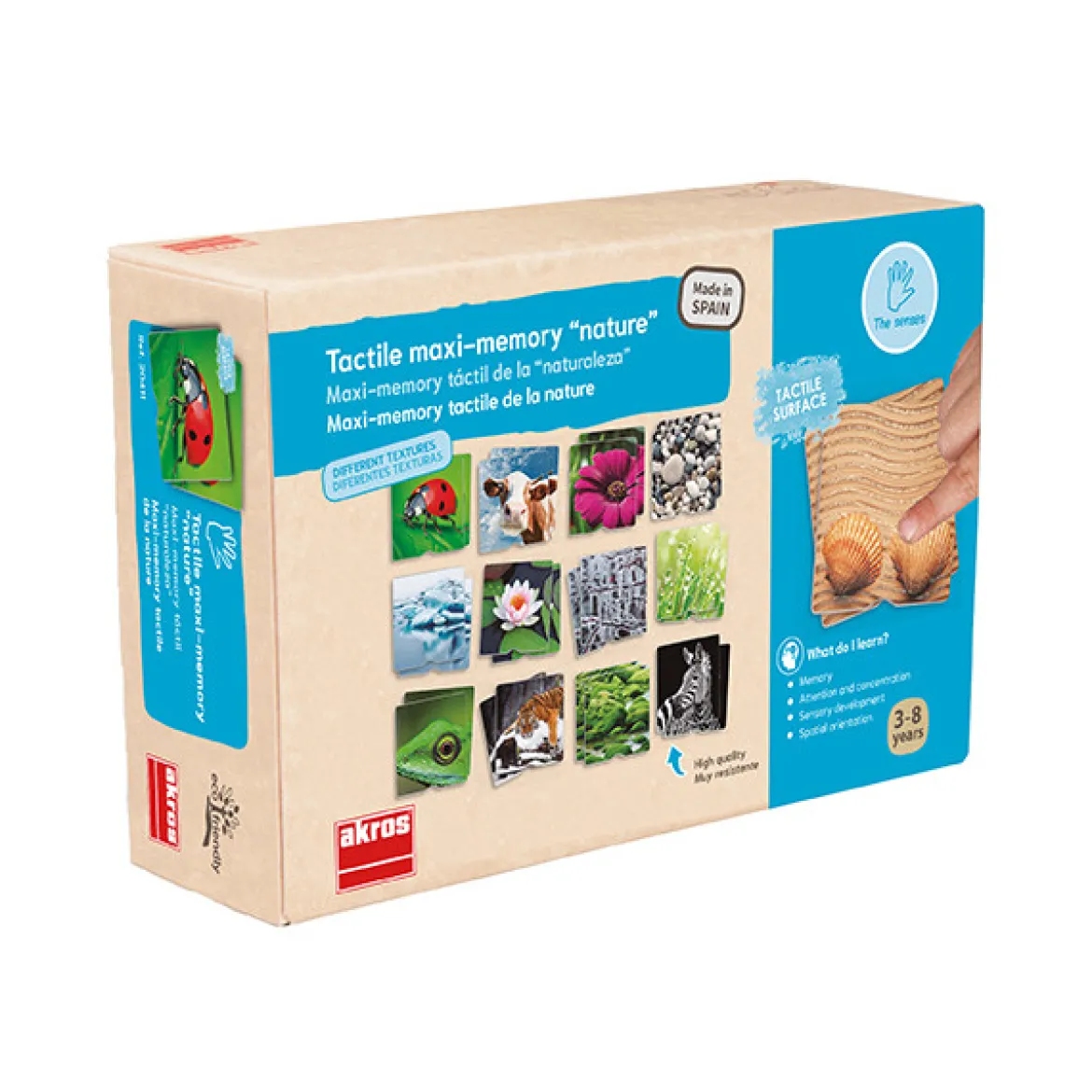Fühl-Memo Natur, 3-8 Jahre