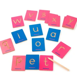 Fühlspiel Buchstaben, ab 3 Jahre