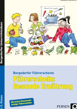 Führerschein: Gesunde Ernährung, Broschüre, 1.-2. Klasse