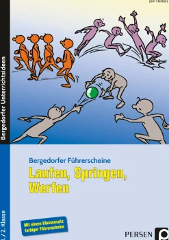 Führerschein: Laufen, Springen, Werfen, Buch, Klasse 1-2