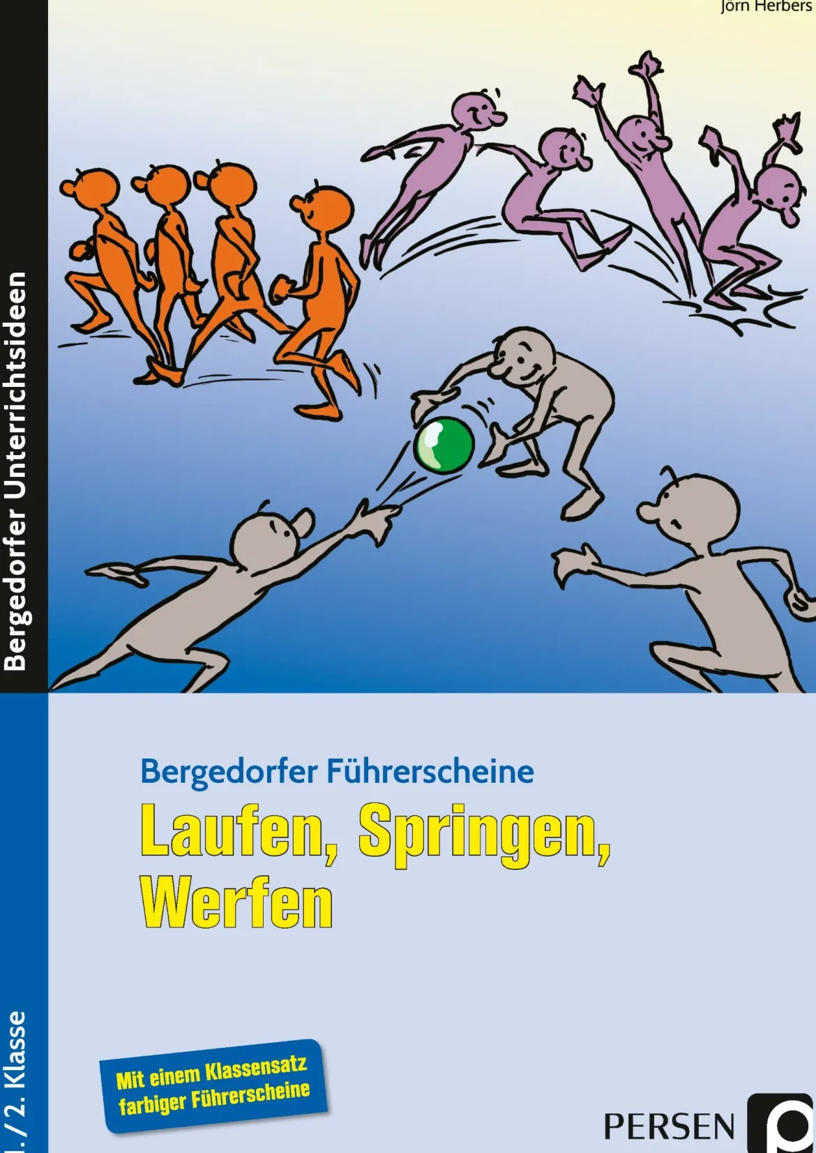 Führerschein: Laufen, Springen, Werfen, Buch, Klasse 1-2