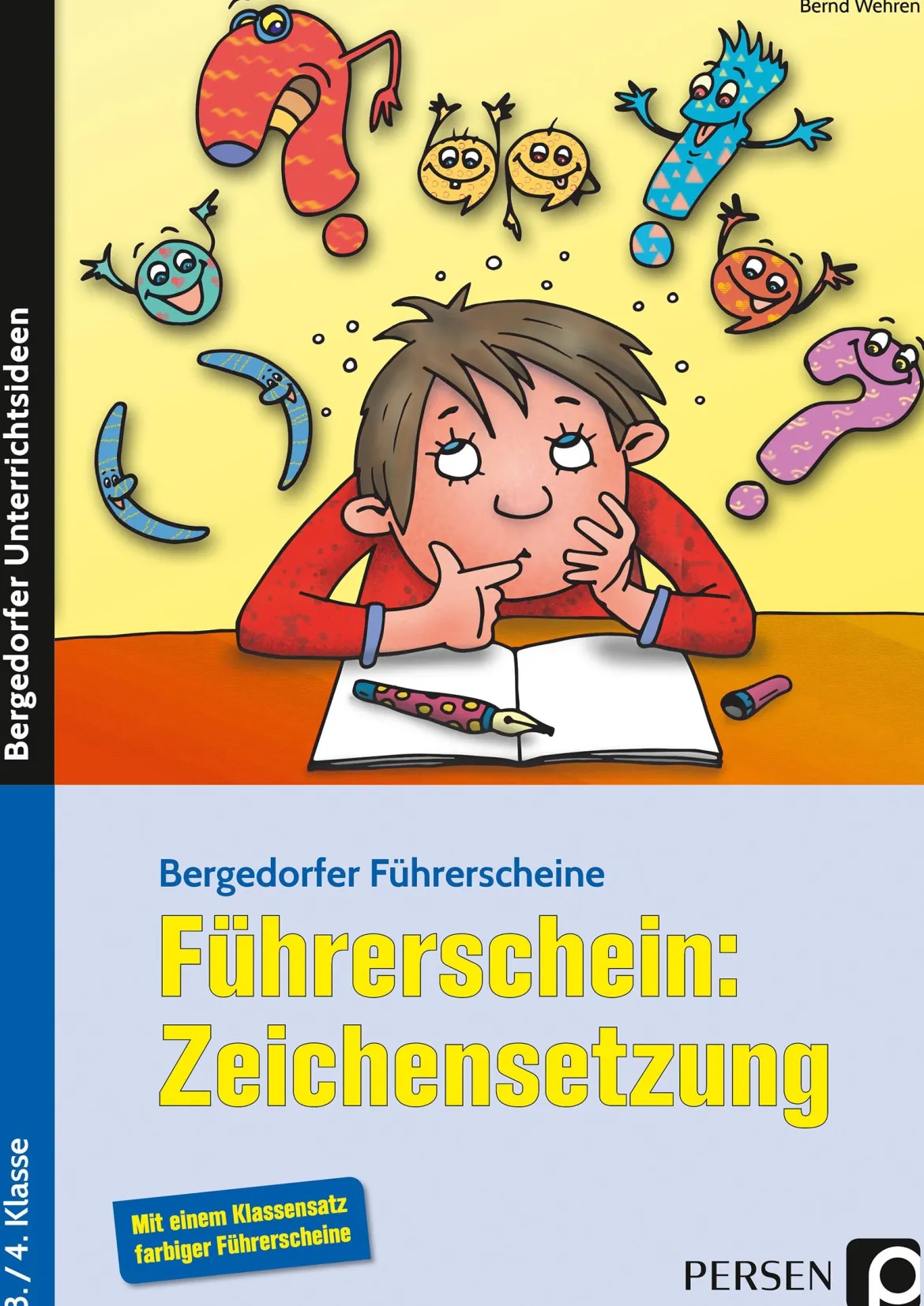 Führerschein: Zeichensetzung, Buch, 3. und 4. Klasse