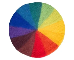 Filzmatte Regenbogen, in 12 Farben, 52 cm, 3-6 Jahre