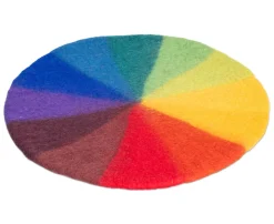 Filzmatte Regenbogen, in 12 Farben, 52 cm, 3-6 Jahre