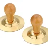 Finger-Cymbeln mit Holzgriff, 1 Paar, Ø 5,4 cm, ab 4 Jahre