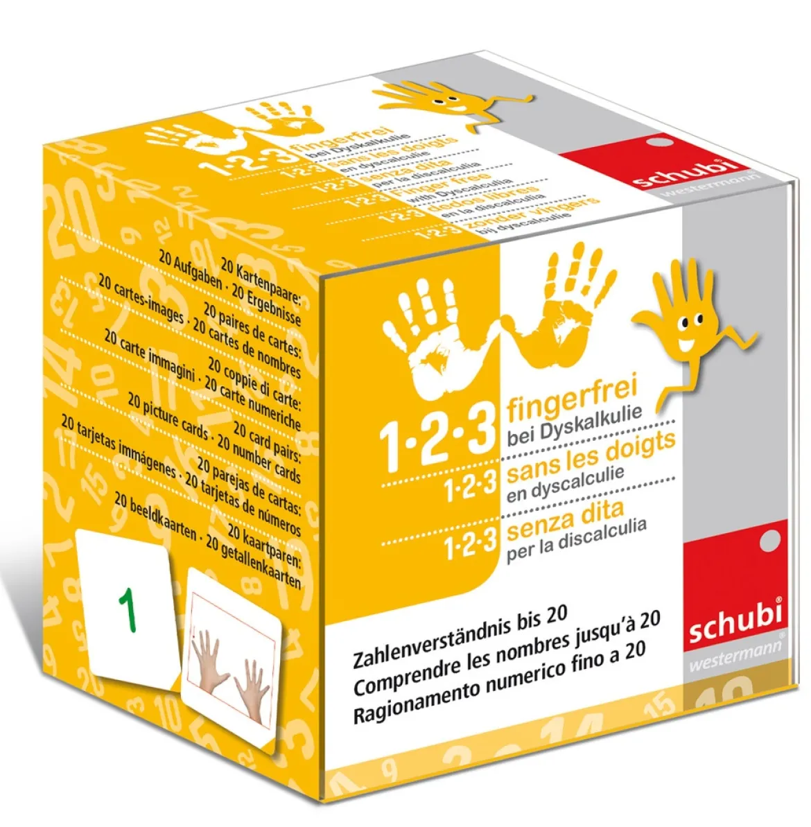 1-2-3 Fingerfrei bei Dyskalkulie 1, 6-10 Jahre