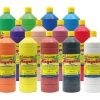 Fingermalfarbe 1000 ml, weiß, cremige Kinderfarbe, abwaschbar