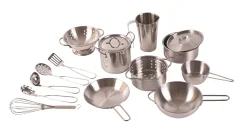 First Tools Kochgeschirr aus Edelstahl, 4-8 Jahre
