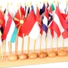 Flaggenständer mit Flaggen (Europa), ab 5 Jahre