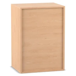 Flexeo® Aufsatzregal, Buche hell, 3 Fächer, Breite 64,1 cm