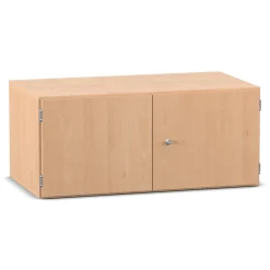 Flexeo Aufsatzschrank, 1 Fach, 2 Türen, Buche hell, HxBxT: 41,4 x 94,4 x 60 cm, Dreholive