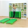 Flexeo Bettzeugschrank für Liegen, 190 x 226 x 68 cm, Dekor Buche hell