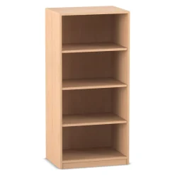 Flexeo Regal PRO, Buche hell, HxBxT: 143,9x67x48 cm, 3 Fachböden