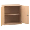 Flexeo® Unterschrank, Buche hell, 2 Fächer, Drehtüren, HxBxT: 99,1x94,4x50 cm, Dreholive