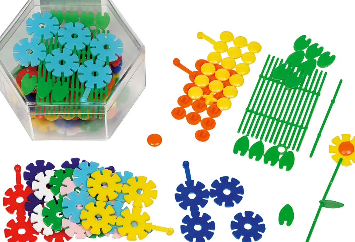Florina-Geschenkdose, Blumensteckspiel, ab 3 Jahre