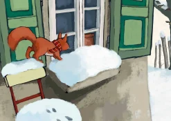 Fünf Nüsse für Eichhörnchen. Kamishibai Bildkartenset, 4-6 Jahre