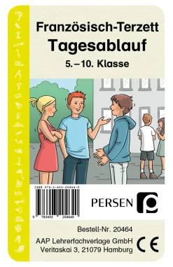 Französisch-Terzett: Tagesablauf, Buch, 5. bis 10. Klasse