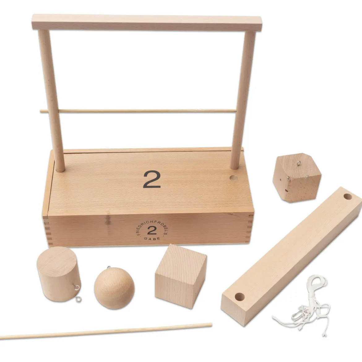 Fröbel-Set, 14 Spielgaben, ab 1 Jahr