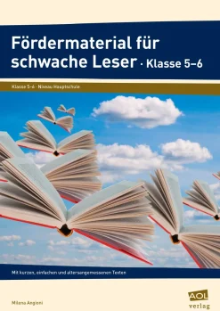 Fördermaterial für schwache Leser - Klasse 5-6
