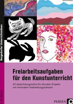 Freiarbeitsaufgaben für den Kunstunterricht, Buch, 5. bis 10. Klasse
