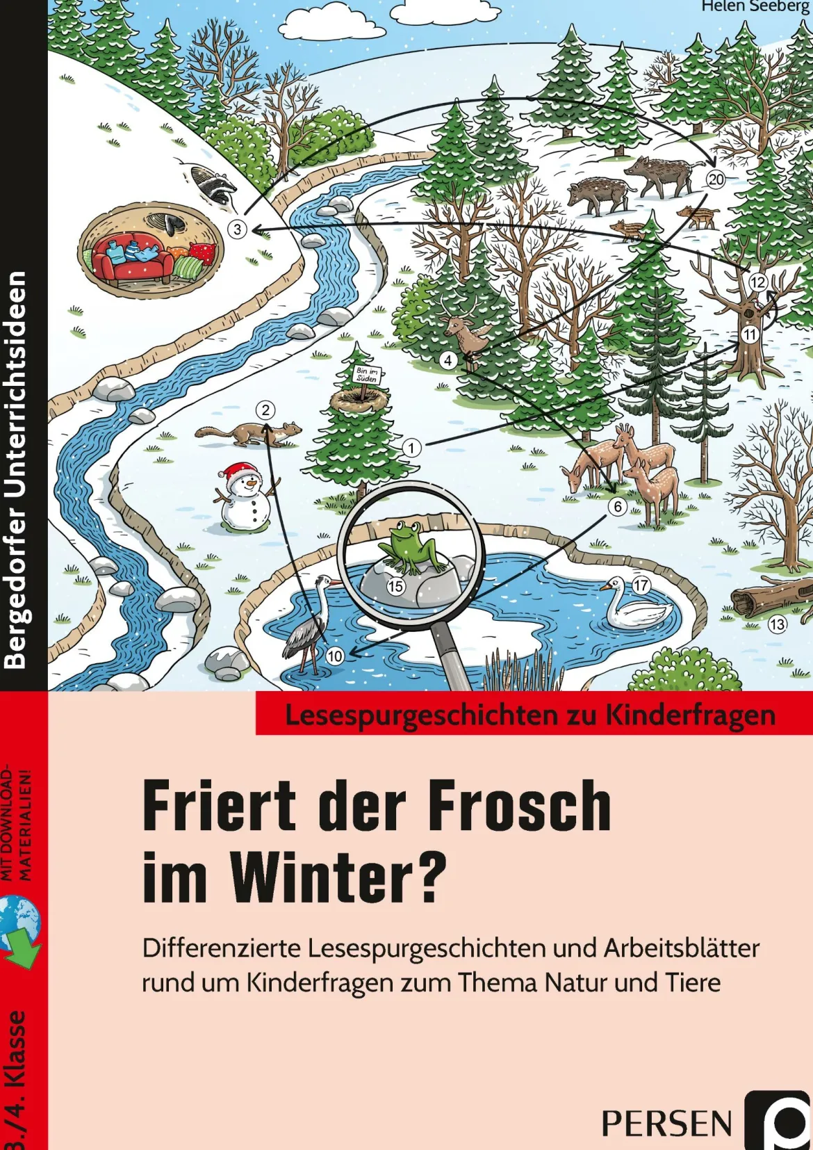 Friert der Frosch im Winter?, Buch, Klasse 3-4