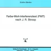 FWIT Farbe-Wort-Interferenztest, Test komplett, 10 bis 85 Jahre