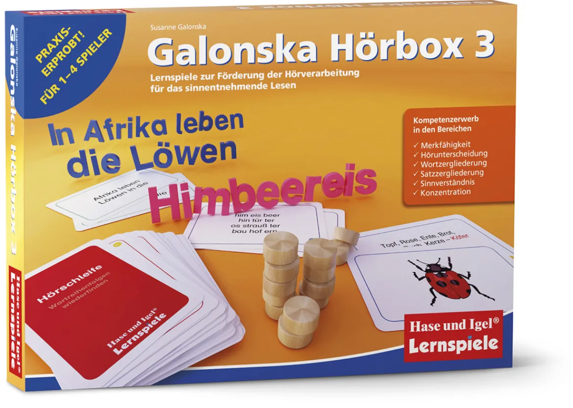 Galonska Hörbox 3, Lernspiele, ab 7 Jahre