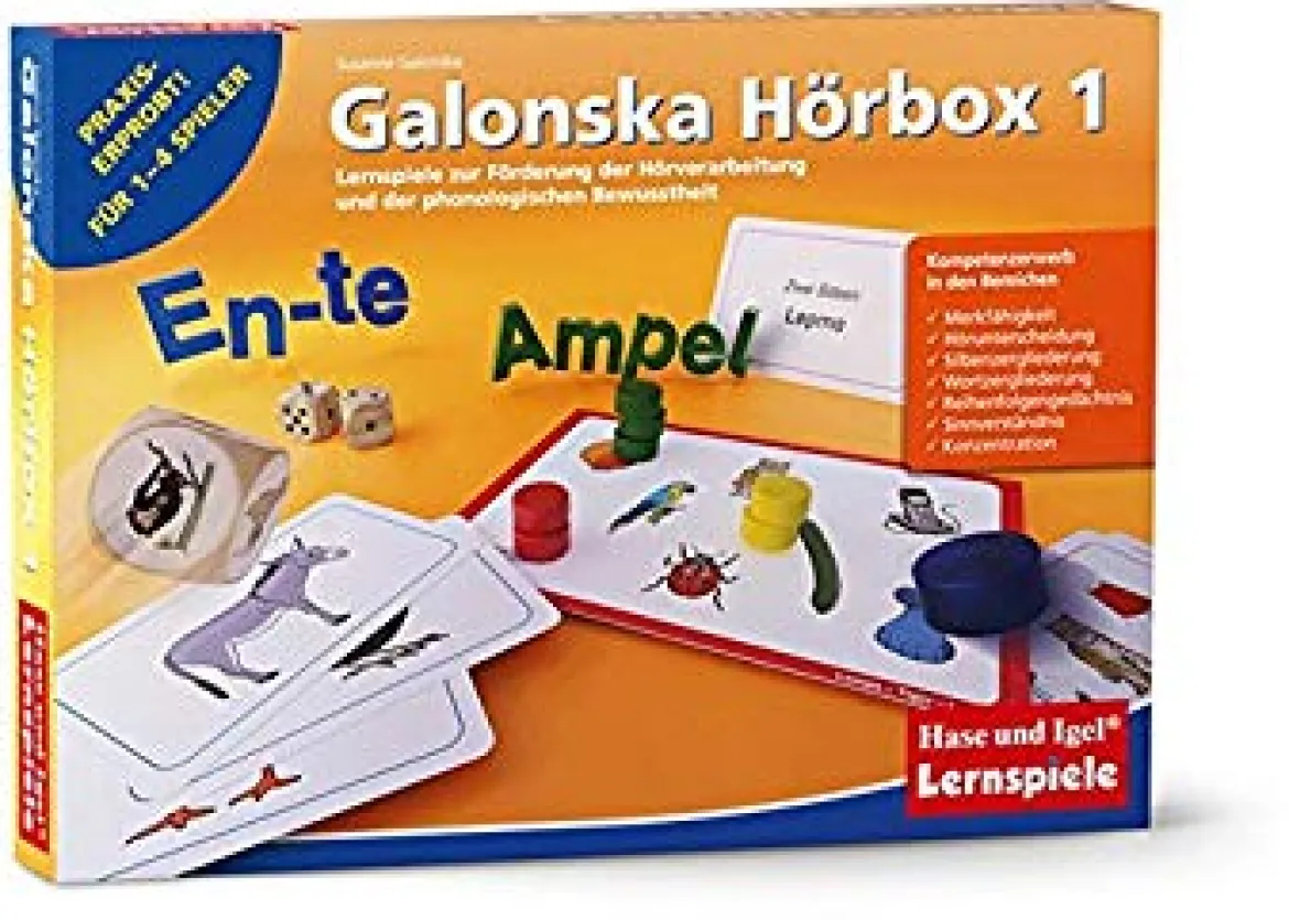 Galonska Hörbox 1, Lernspiele, ab 5 Jahre