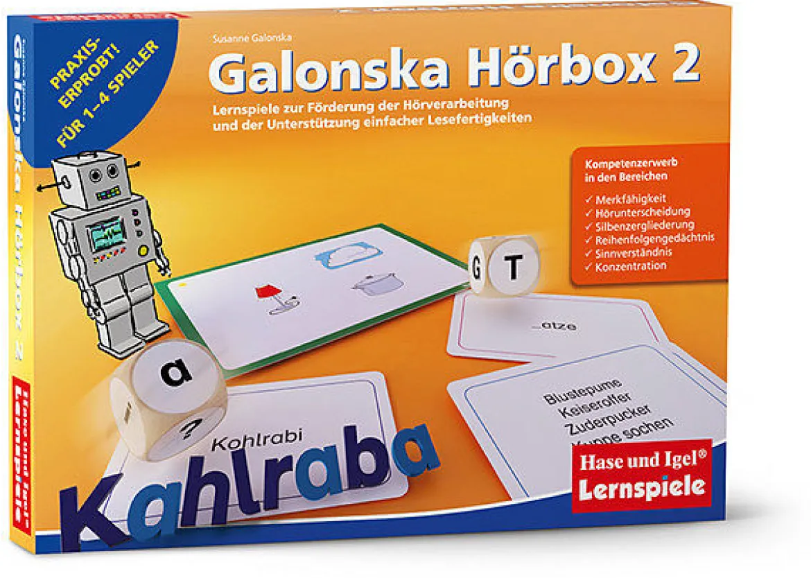 Galonska Hörbox 2, Lernspiele, ab 6 Jahre