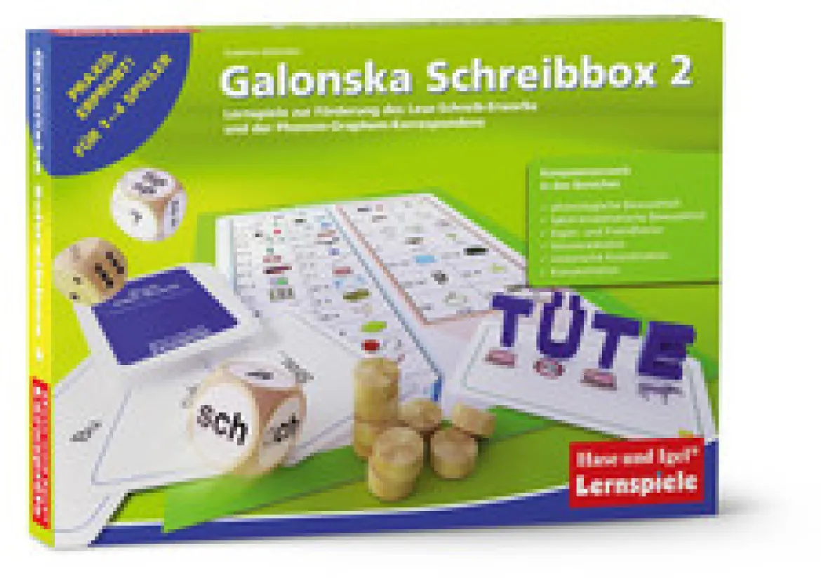 Galonska Schreibbox 2, Lernspiele, ab 6 Jahre