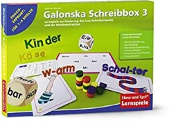 Galonska Schreibbox 3, Lernspiele, ab 8 Jahre