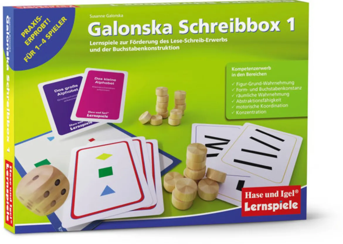 Galonska Schreibbox 1, Lernspiele, ab 5 Jahre