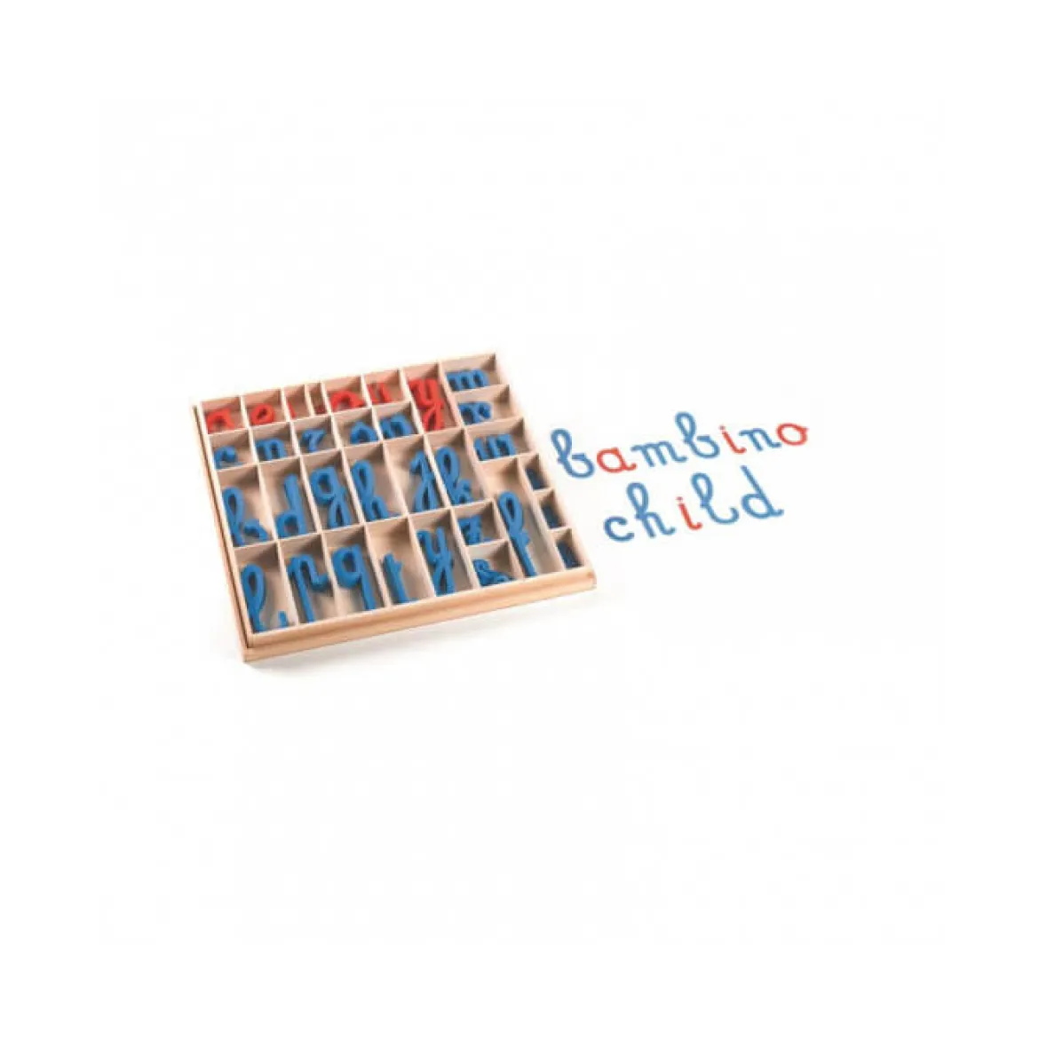 GAM Bewegliches Alphabet: Kursiv, Kleinbuchstaben, Europäisch, 3-6 Jahre