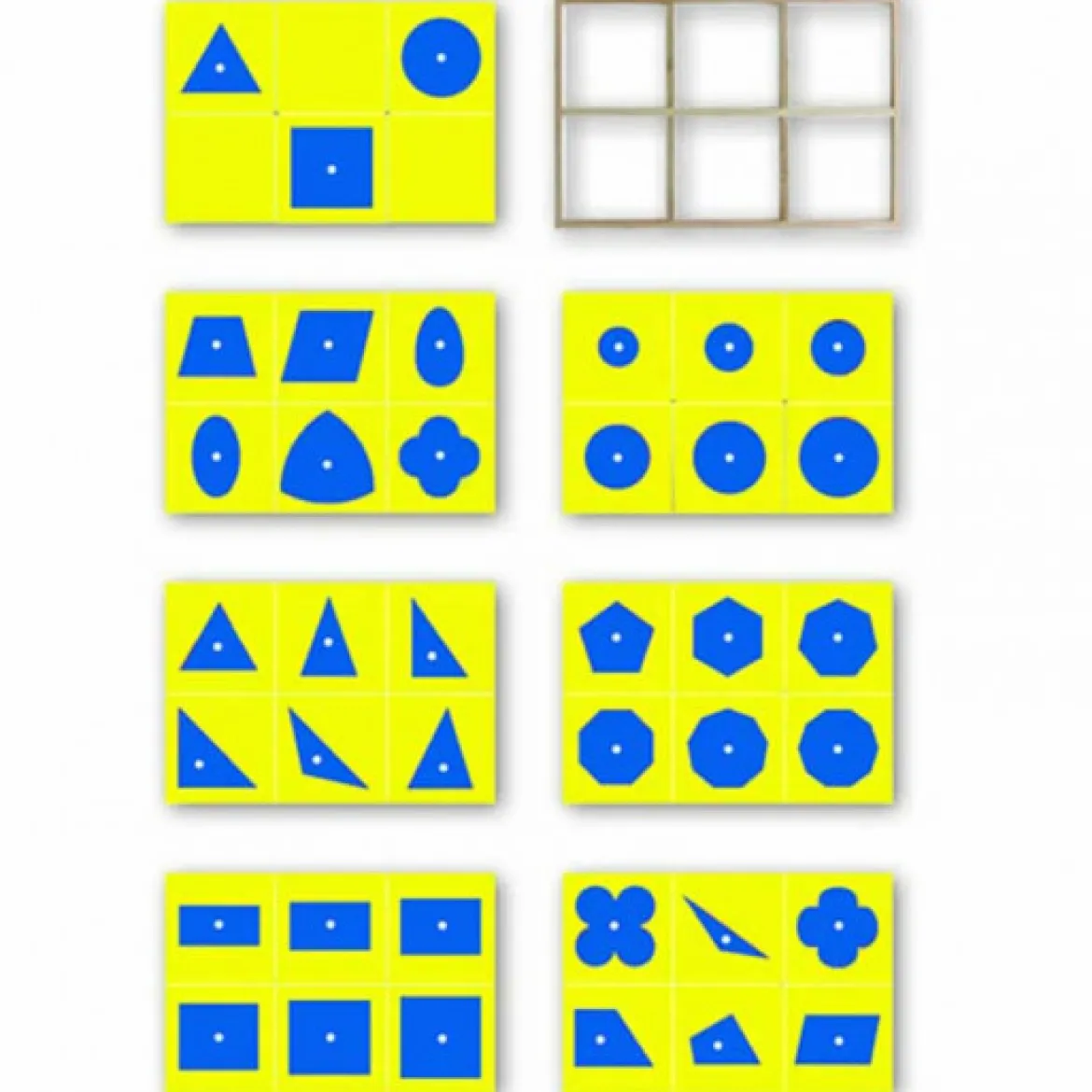 GAM Einsätze für die Geometrische Kommode