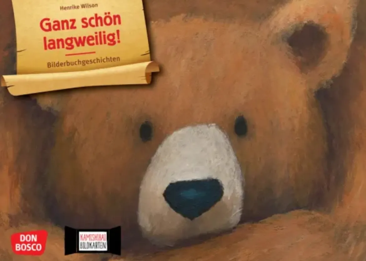 Ganz schön langweilig. Kamishibai Bildkartenset, 3-6 Jahre