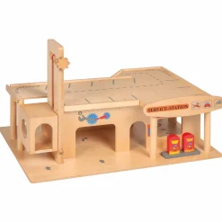Garage aus Holz groß, ab 3 Jahre