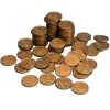 Geld Euro-Münzen Spielgeld 10 Cent