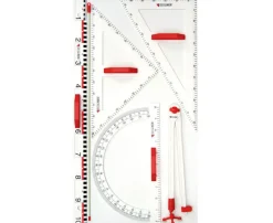 GEOLINER Geräteplatte, magnetisch, 7-tlg.