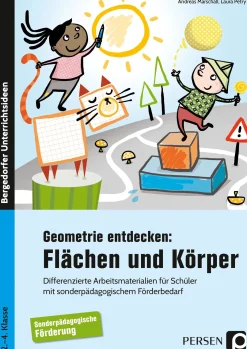 Geometrie entdecken: Flächen und Körper, Buch, 2. bis 4. Klasse