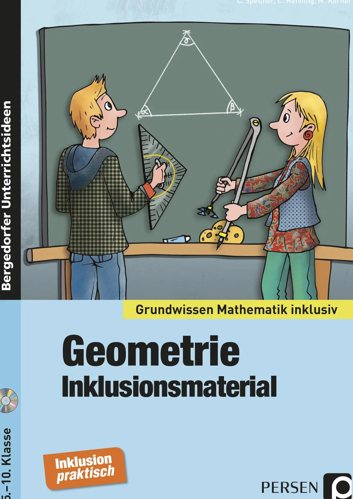 Geometrie - Inklusionsmaterial, Buch inkl. CD, 5.-10. Klasse
