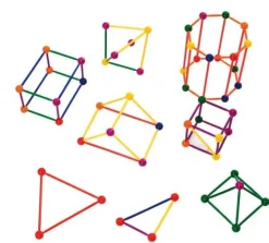 Geometrie-Steckbaukasten, 3-14 Jahre