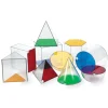 Geometrische Füllkörper, groß, 10 Stück, 3./4. Schuljahr