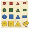 Geometrisches Formenbrett, Puzzle-Legespiel, ab 4 Jahre