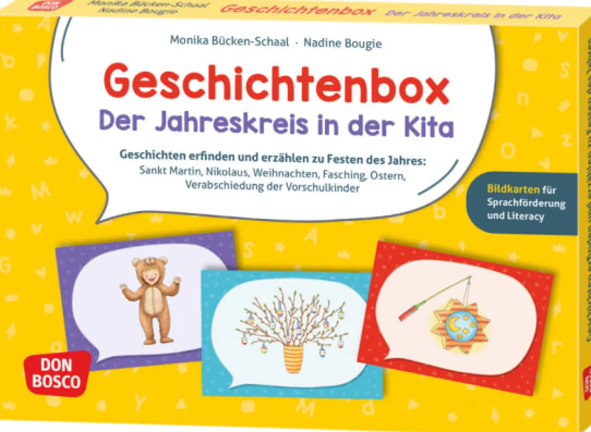 Geschichtenbox: Der Jahreskreis in der Kita, Kartensatz, 3-6 Jahre