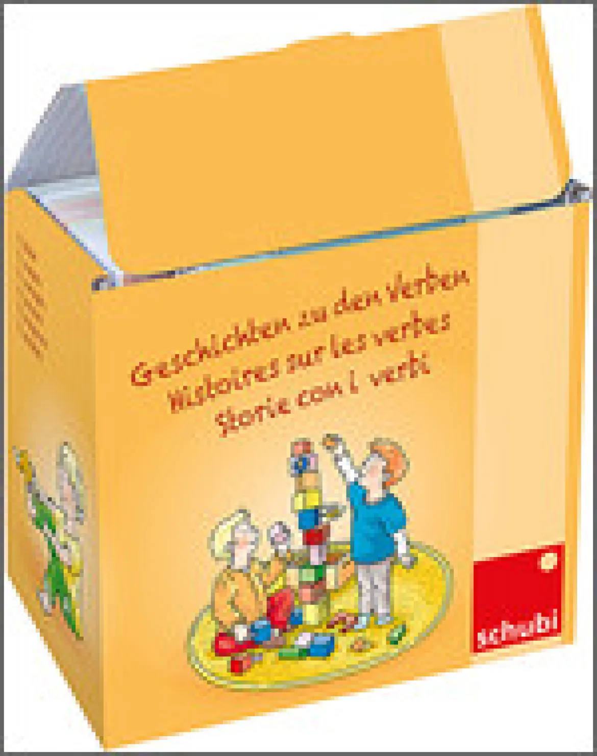 Geschichten zu den Verben - Bilderbox, 4-9 Jahre