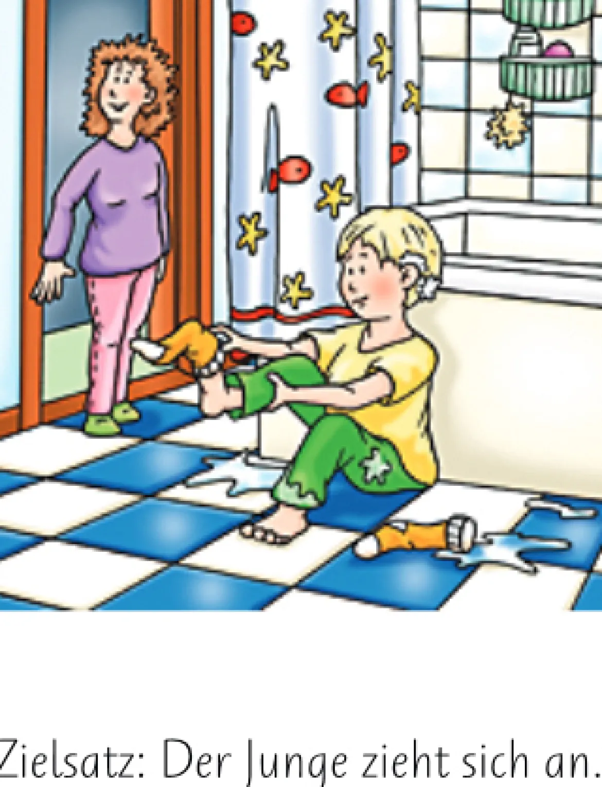 Geschichten zu den Verben - Bilderbox, 4-9 Jahre