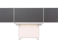 Gestell-Klappschiebetafel, anthrazit, 150x100cm, freistehend und GS-geprüft
