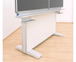 Gestell-Klappschiebetafel, anthrazit, 150x100cm, freistehend und GS-geprüft